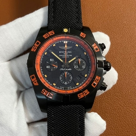 M011B07VRB ブライトリングコピークロノマット44mm レイヴン【最高級革ベルト使用】