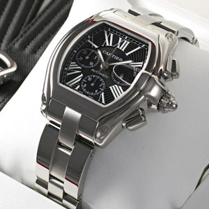 ブランド カルティエ ロードスタークロノ W62020X6 コピー 時計
