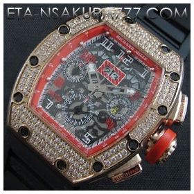 リシャールミル フェリペマッサ, Asian 7750搭載 28800振動 コピー 時計