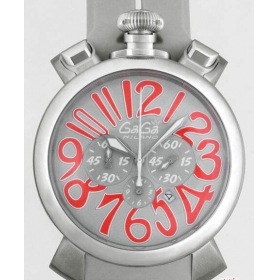 ガガミラノ新作 マニュアーレ　クロノ　48mm　クォーツ 5050.4 コピー 時計