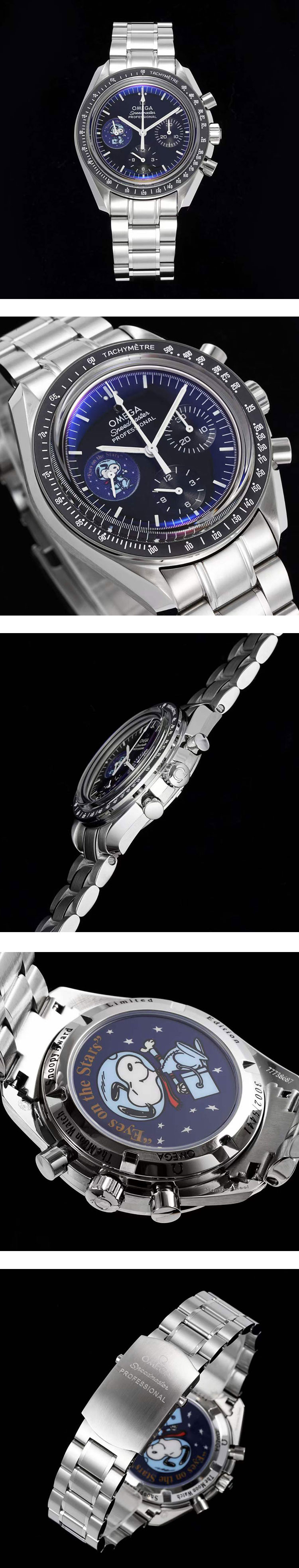 オメガ スピードマスターコピー腕時計 3578.51  高品質プロフェッショナル スヌーピーアワード