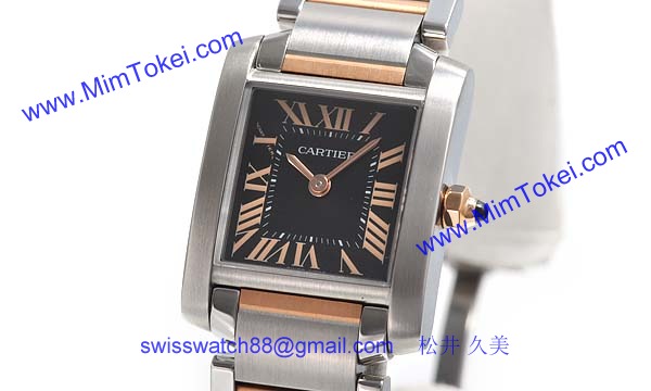 人気 カルティエ ブランド時計コピー レディース時計 タンクフランセーズ　SM W5010001