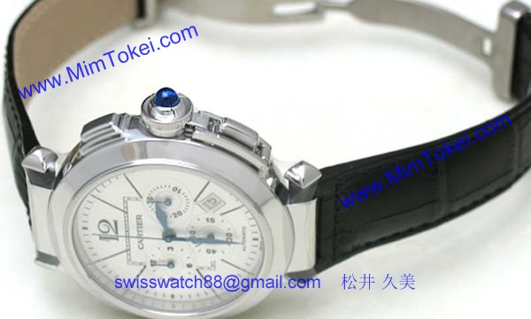 カルティエ時計ブランド通販コピー パシャ42　クロノ W3108555