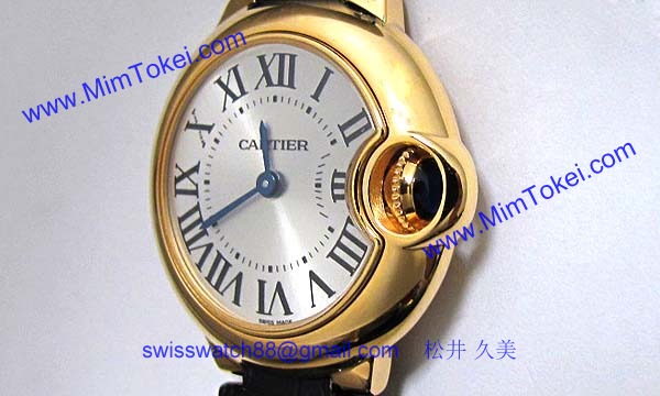 人気 カルティエ ブランド時計コピー 激安 バロンブルー SM W6900156