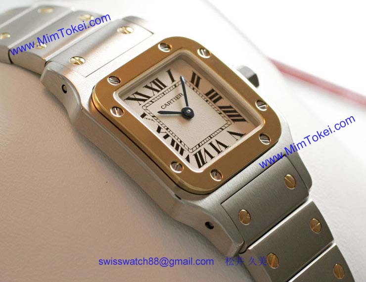 ブランド CARTIERカルティエ 時計コピー サントス ガルベ W20012C4