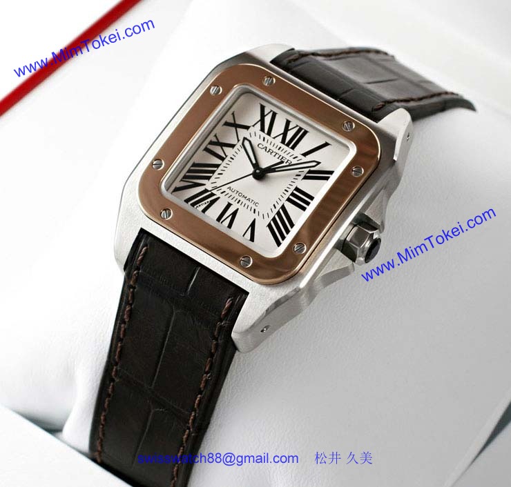 ブランド CARTIERカルティエ 時計コピー サントス100MM W20107X7
