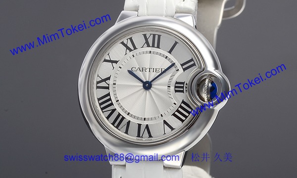 カルティエ コピー時計 バロンブルー 33mm W6920086