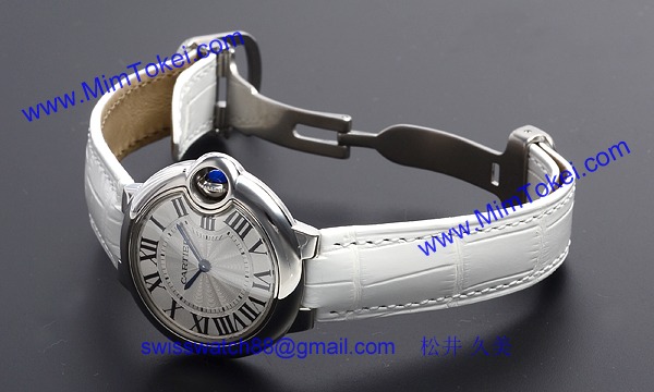 カルティエ コピー時計 バロンブルー 33mm W6920086