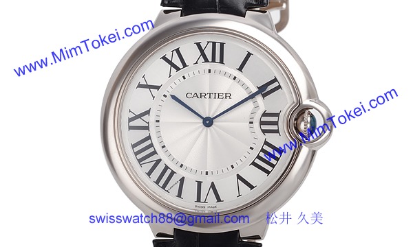 カルティエ コピー時計 エクストラフラットバロン ブルー46mm W6920055