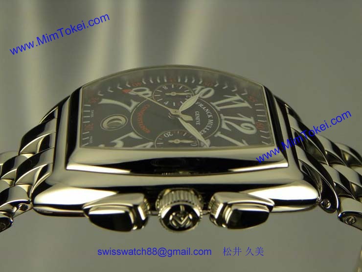 FRANCK MULLER フランクミュラー時計偽物 コンキスタドール 2カウンタークロノグラフ 8001CC