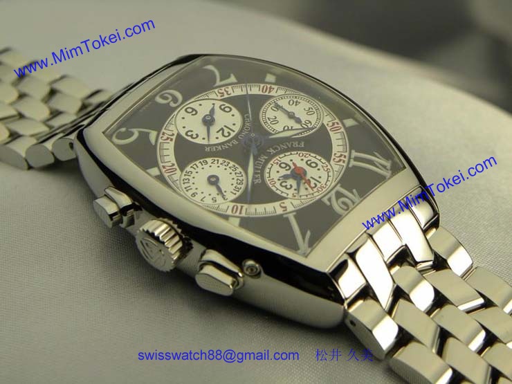 FRANCK MULLER フランクミュラー時計偽物 マスターバンカー クロノグラフ 7850CCMB