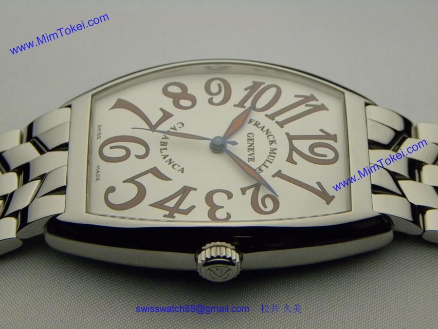 腕時計 コピー FRANCK MULLER フランクミュラー カサブランカサハラホワイト 6850SAHA
