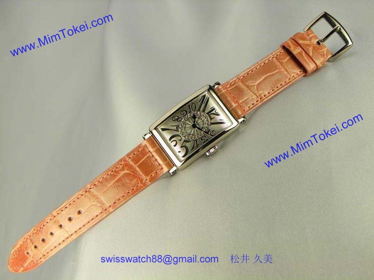 腕時計 コピー FRANCK MULLER フランクミュラー 激安 レディース ロングアイランド ダイヤモンド ダイヤル1R 902QZCD1RREL