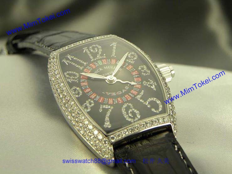 FRANCK MULLER フランクミュラー スーパーコピー時計 ヴェガスジョーカー フルダイヤモンド 5850VEGASDCDJ