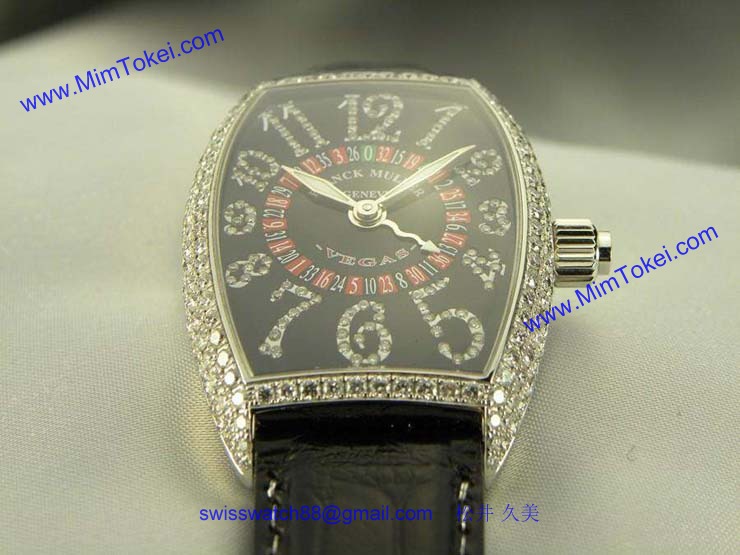 FRANCK MULLER フランクミュラー スーパーコピー時計 ヴェガスジョーカー フルダイヤモンド 5850VEGASDCDJ