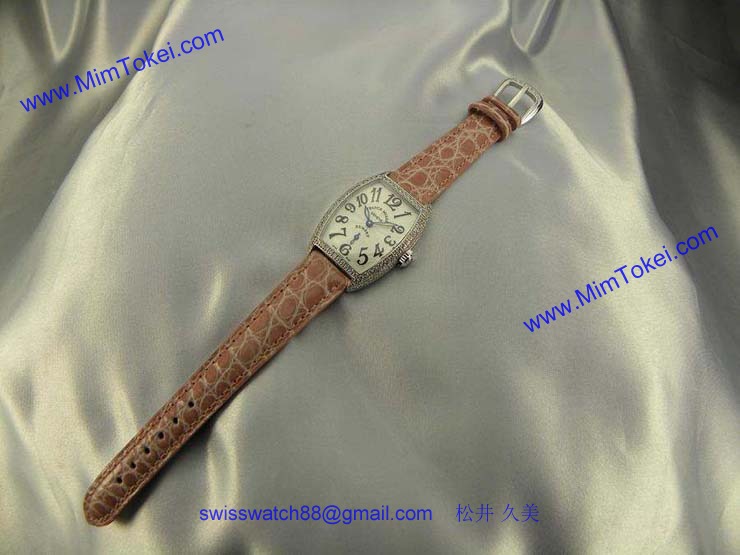 FRANCK MULLER フランクミュラー 時計 偽物 トノウカーベックス サンセットレディース ダイヤモンド 1750S6DSUN