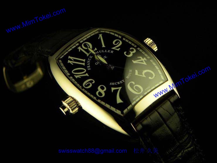 FRANCK MULLER フランクミュラー スーパーコピー時計 シークレットアワーズ ブラック 7880SEH1