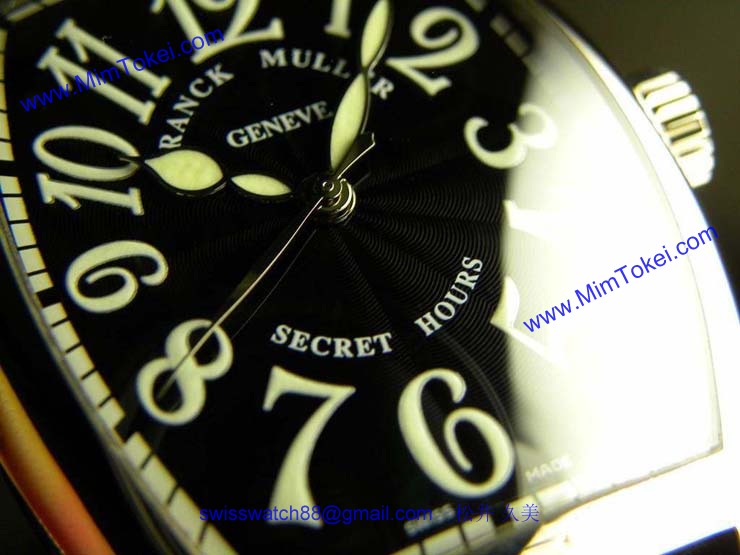 FRANCK MULLER フランクミュラー スーパーコピー時計 シークレットアワーズ ブラック 7880SEH1