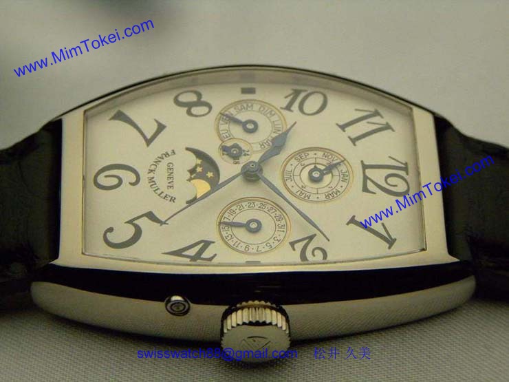 FRANCK MULLER フランクミュラー スーパーコピー時計 トノウカーベックス パーペチュアルカレンダー 5850QP24