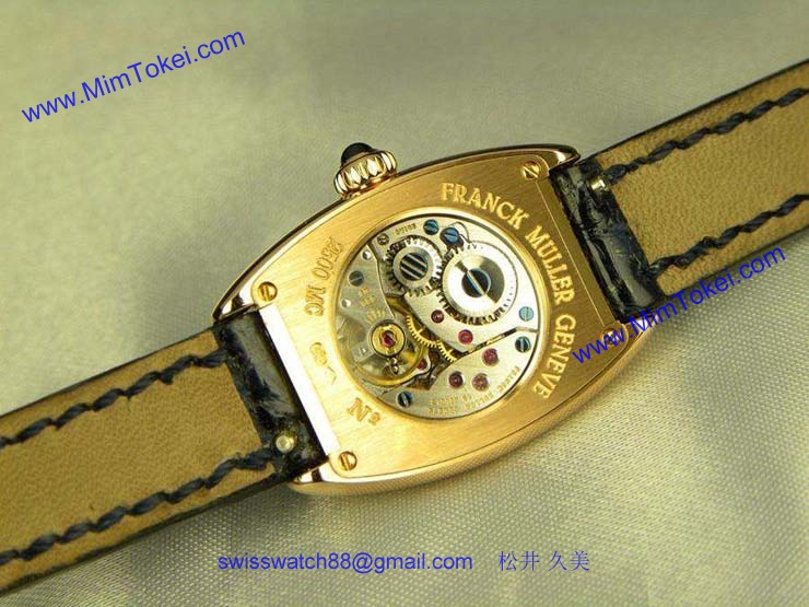 腕時計 コピー FRANCK MULLER フランクミュラー トノウカーベックス レディース 