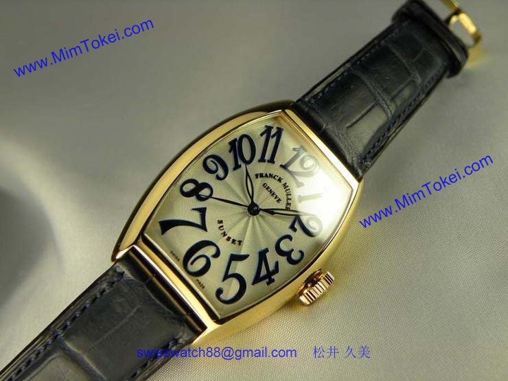 腕時計 コピー FRANCK MULLER フランクミュラー トノウカーベックス サンセット 5850SCSUN_3N