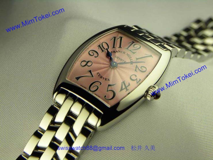 腕時計 コピー FRANCK MULLER フランクミュラー トノウカーベックス レディース 1752QZ