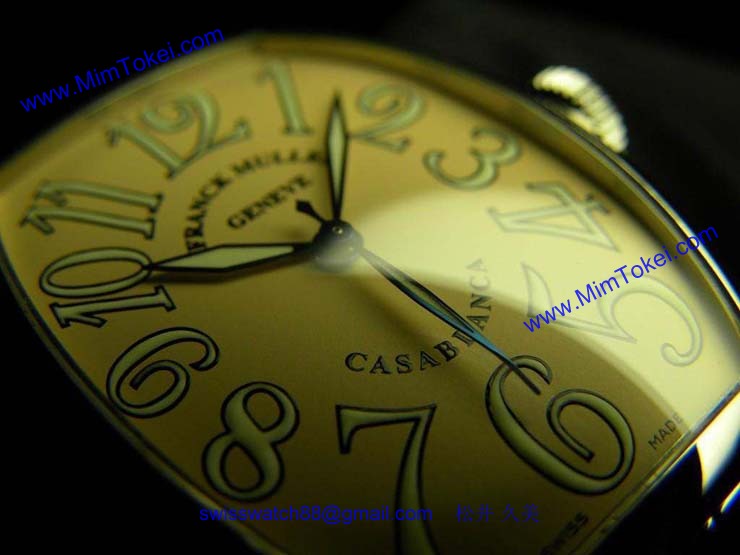 FRANCK MULLER フランクミュラー 偽物時計 カサブランカ サーモン 5850CASA