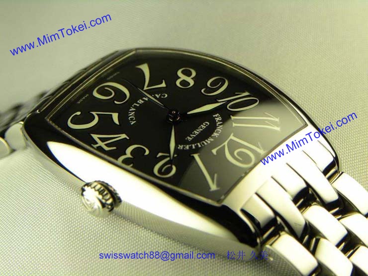 FRANCK MULLER フランクミュラー スーパーコピー時計 カサブランカ ブラック 2852CASA