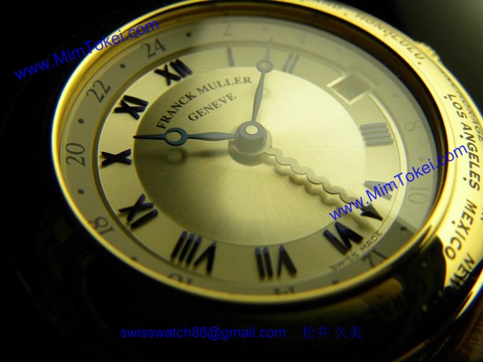 フランク・ミュラー コピー 時計 ワールドタイム ファーストモデル 2800HM38 3N White