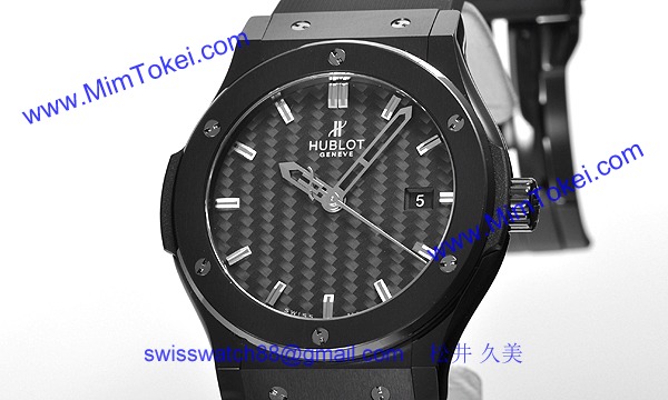 (HUBLOT)ウブロ ブランドコピー クラシック フュージョン ブラックマジック セラミック４２ｍｍ 542.CM.1770.RX