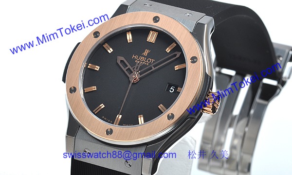 (HUBLOT)ウブロ コピー時計 クラシック フュージョン ジルコニウム 511.ZP.1180.RX