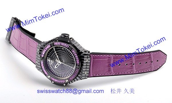 (HUBLOT)ウブロ コピー時計 ビッグバン トゥッティフルッティ パープルキャビア 346.CD.1800.LR.1905