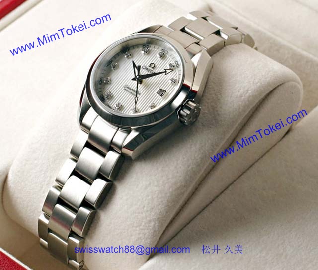 ブランド オメガ 腕時計コピー通販 シーマスター アクアテラ レディース 231.10.30.61.55.001