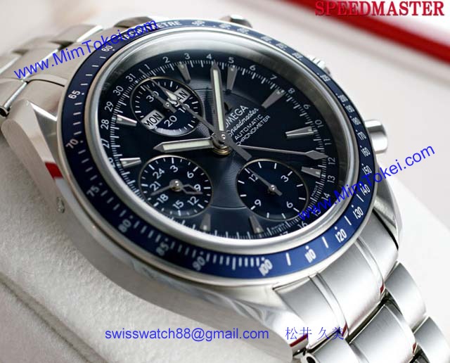 ブランド オメガ 腕時計コピー通販 スピースピードマスター デイデイト トリプルカレンダー 3222-80