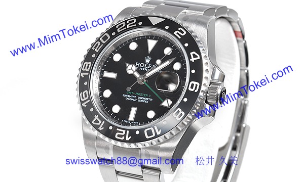 ロレックス(ROLEX) 時計 ＧＭＴマスターII 116710LN