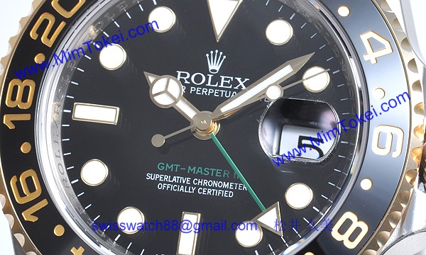 ロレックス(ROLEX) 時計 ＧＭＴマスターII 116713LN