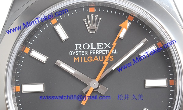 ロレックス(ROLEX) 時計 ミルガウス 116400