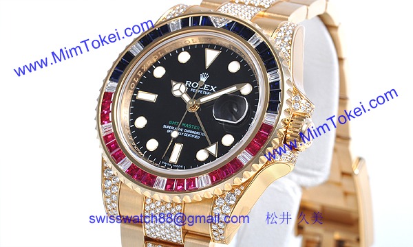 ロレックス(ROLEX) 時計 ＧＭＴマスターII 116758SARU