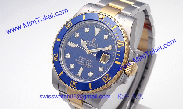 ロレックス(ROLEX) 時計 サブマリーナデイト 116613GLB