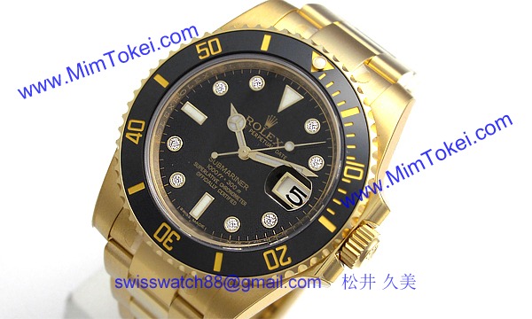 ロレックス(ROLEX) 時計 サブマリーナデイト 116618GLN