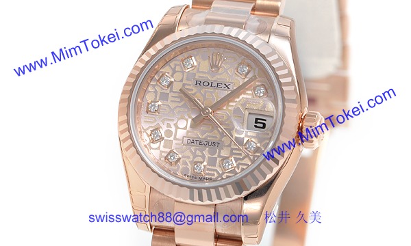 ロレックス(ROLEX) 時計 デイトジャスト 179175G