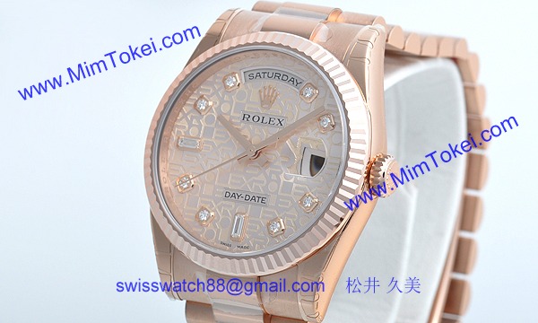 ロレックス(ROLEX) 時計 デイデイト 118235A