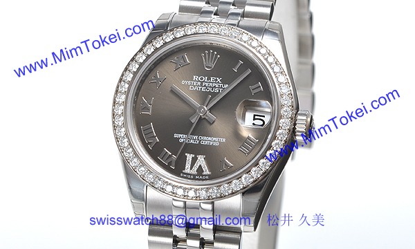 ロレックス(ROLEX) 時計 デイトジャスト 178384