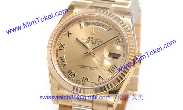 ロレックス(ROLEX) 時計 デイデイト 118238