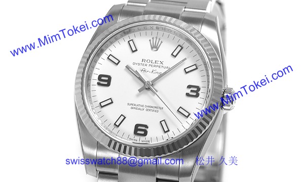 ロレックス(ROLEX) 時計 エアキング 114234