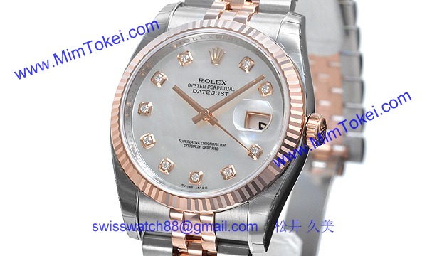 ロレックス(ROLEX) 時計 デイトジャスト 116231NG