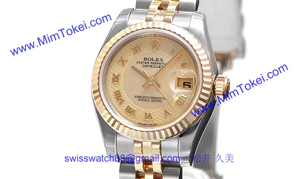 ロレックス(ROLEX) 時計 デイトジャスト 179173NRD