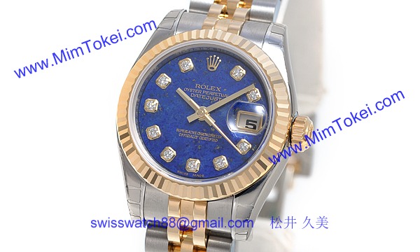 ロレックス(ROLEX) 時計 デイトジャスト 179173G