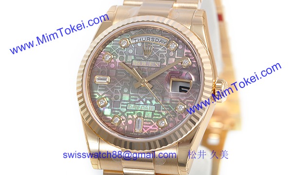 ロレックス(ROLEX) 時計 デイデイト 118238NCA