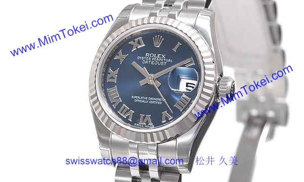 ロレックス(ROLEX) 時計 デイトジャスト 179174